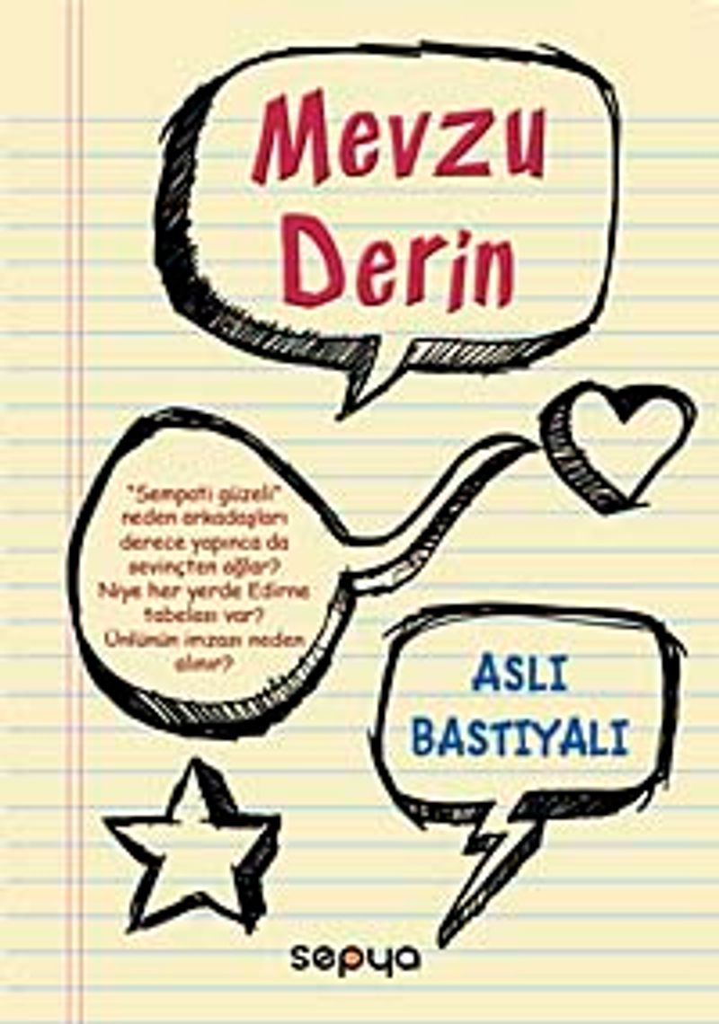 Mevzu Derin kitap kapağı