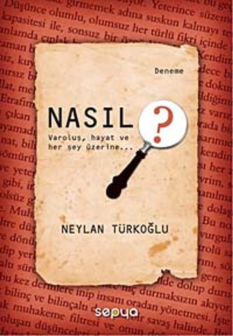 Nasıl ? Varoluş Hayat ve Her Şey Üzerine kitap kapağı