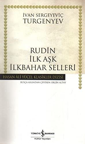 Rudin İlk Aşk İlkbahar Selleri (Karton Kapak) kitap kapağı