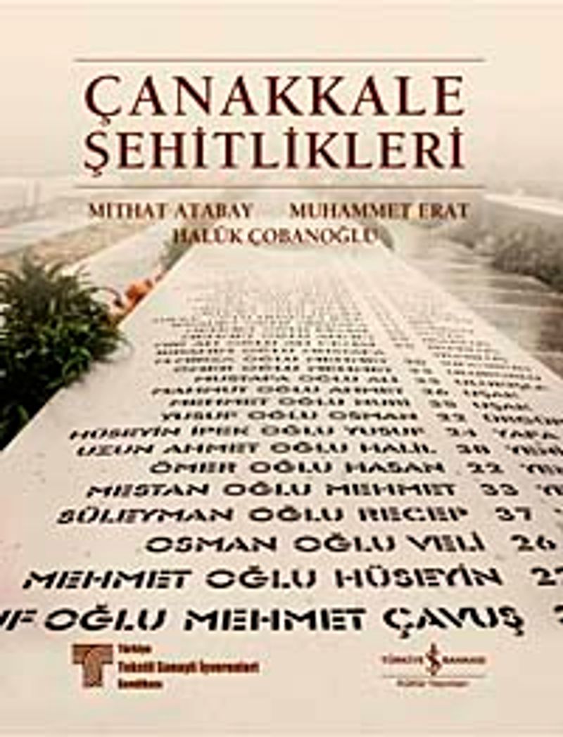 Çanakkale Şehitlikleri kitap kapağı