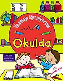 Yazmayı Öğreniyorum - Okulda kitap kapağı