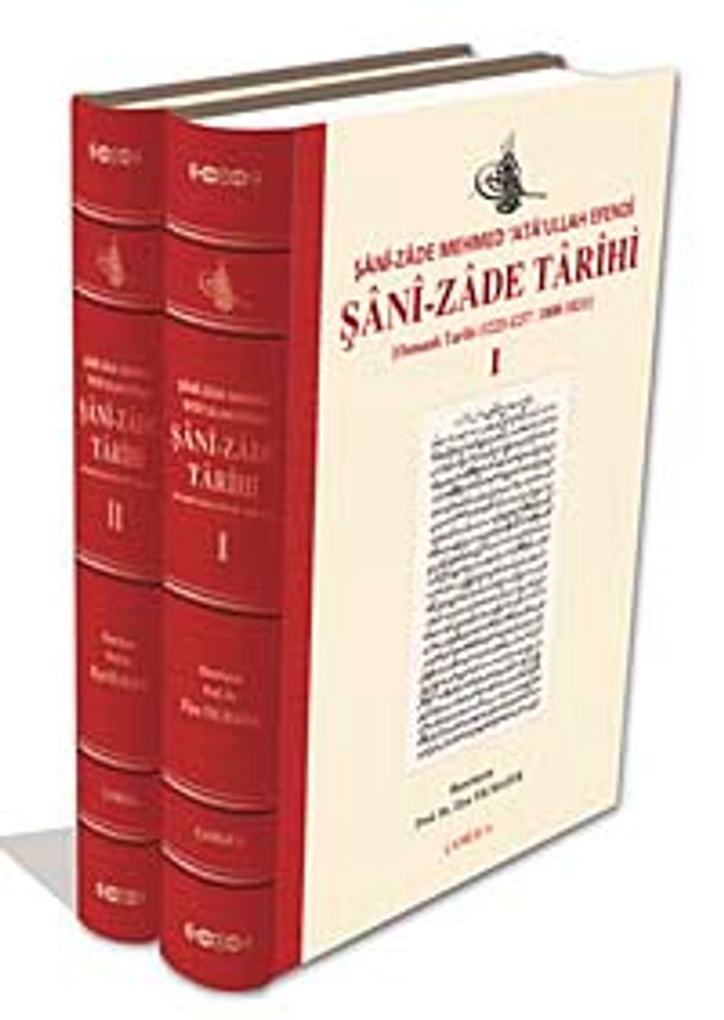 Şani-Zade Tarihi-I-II Osmanlı Tarihi (1223/1237 - 1808 - 1821) kitap kapağı