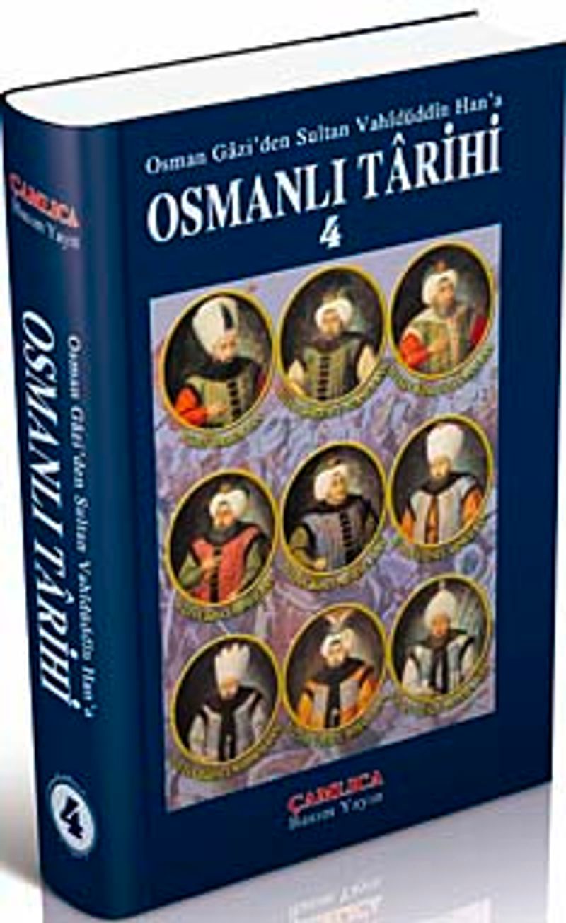 Osmanlı Tarihi 4 / Osman Gazi'den Sultan Vahidüddin Han'a kitap kapağı