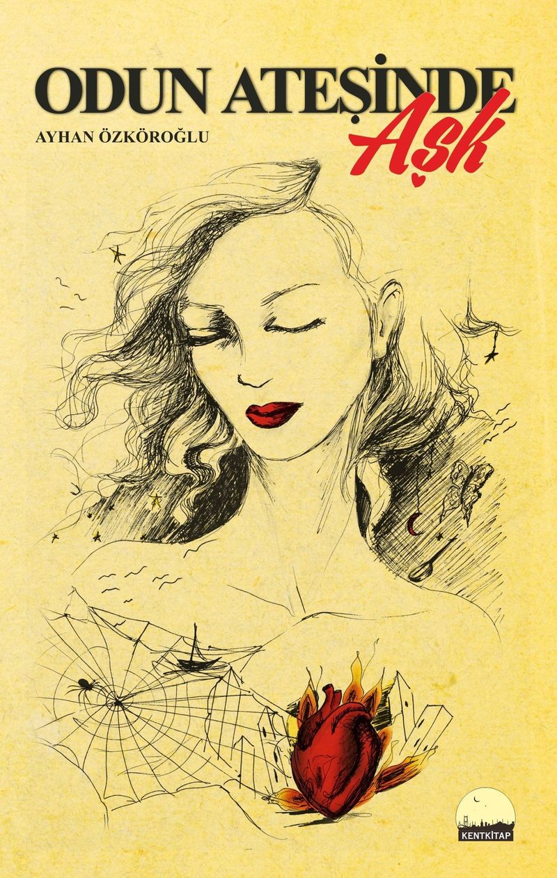 Odun Ateşinde Aşk kitap kapağı