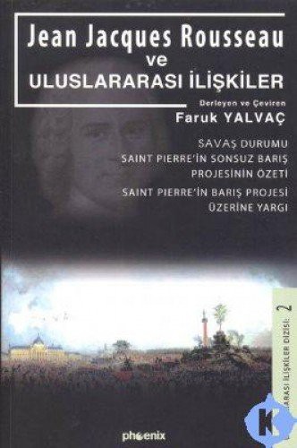 Jean Jacgues Rousseau ve Uluslararası İlişkiler kitap kapağı