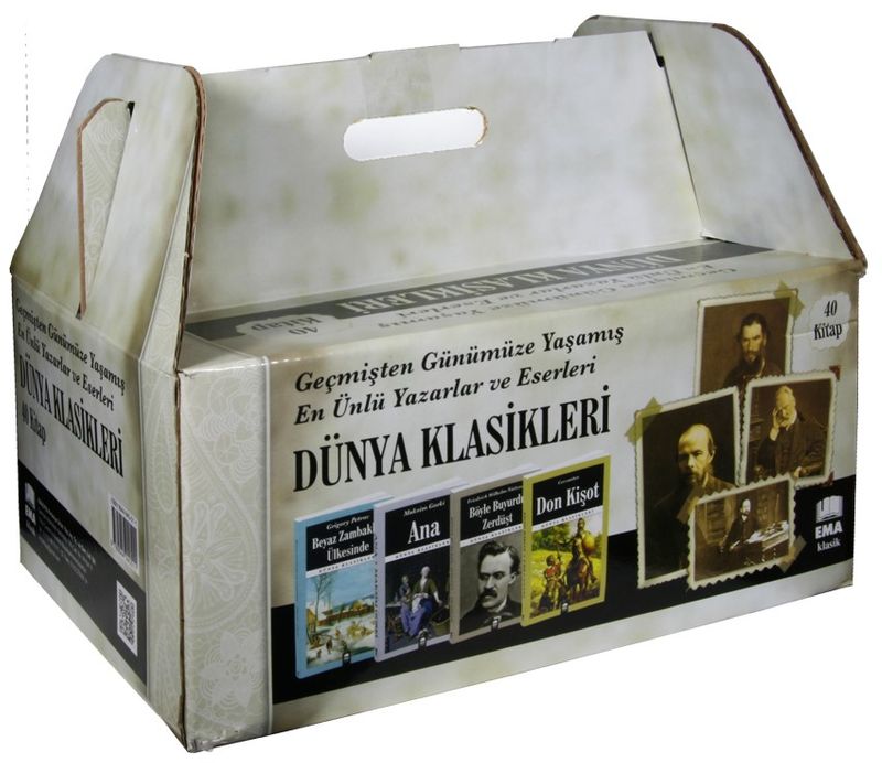 Dünya Klasikleri Seti (40 Kitap Takım) kitap kapağı