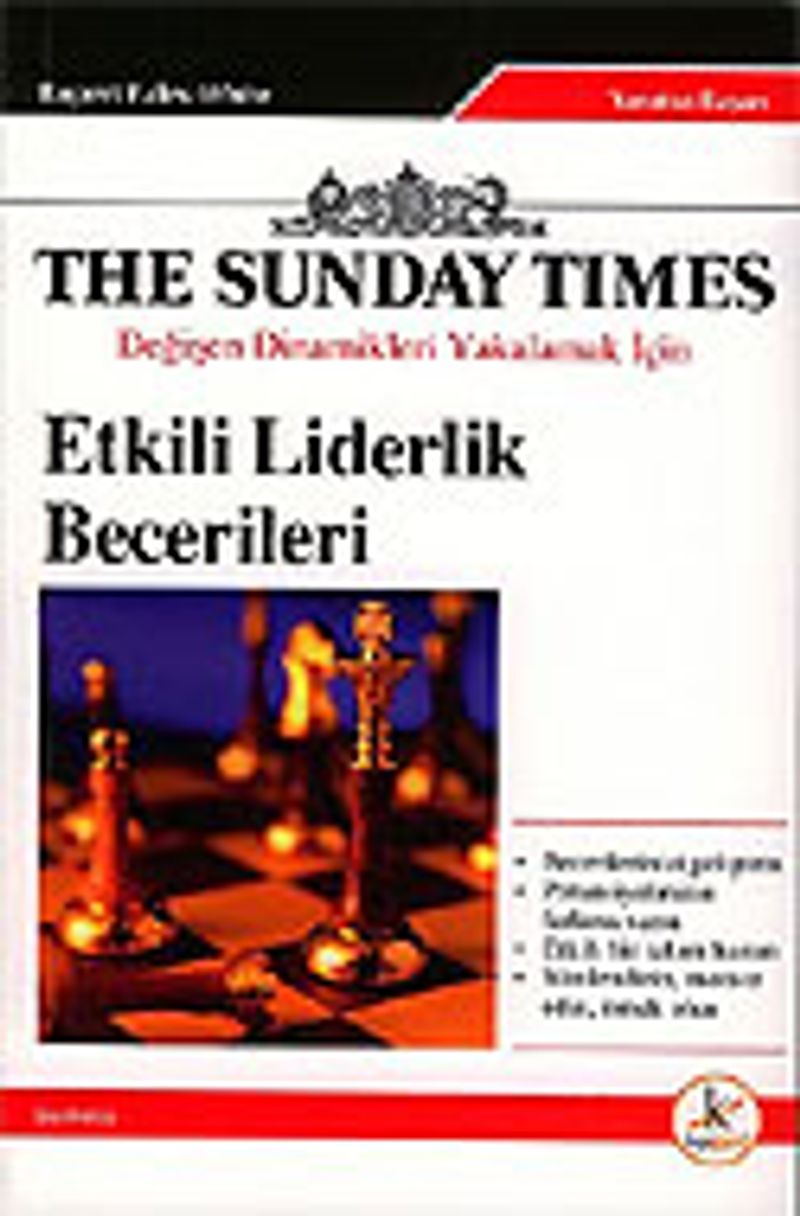 Etkili Liderlik Becerileri kitap kapağı