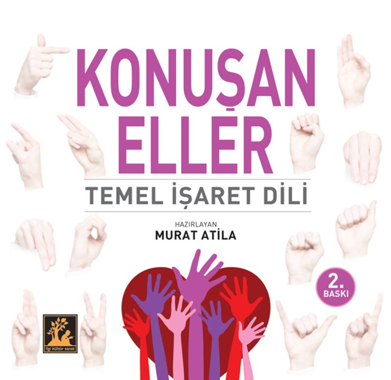 Konuşan Eller Temel İşaret Dili kitap kapağı