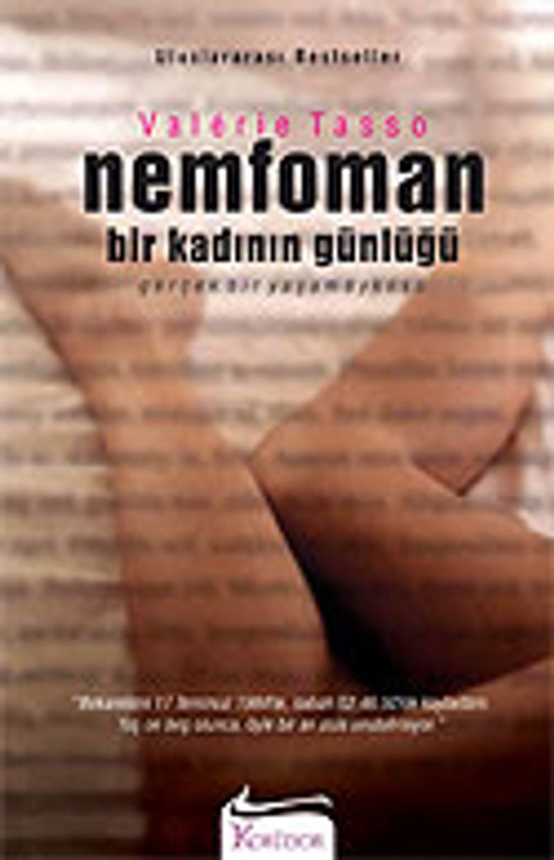 Nemfoman Bir Kadının Günlüğü kitap kapağı