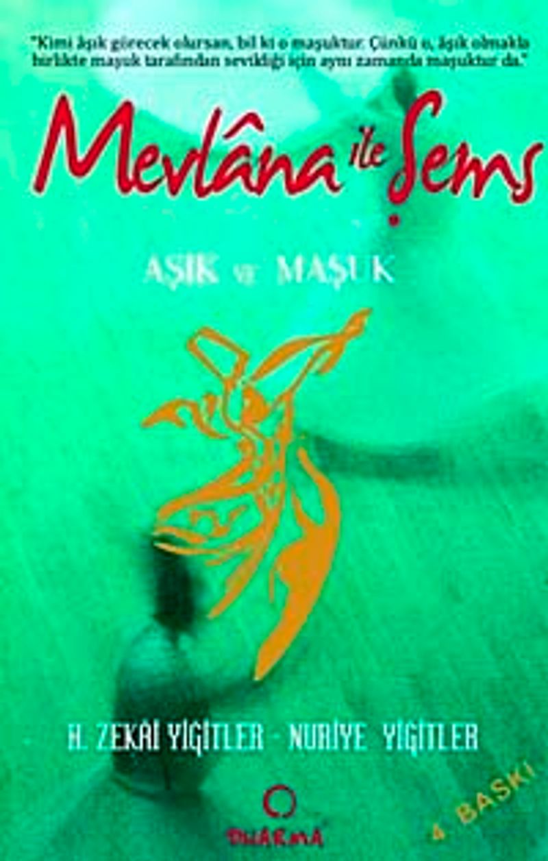 Mevlana ile Şems Aşık ve Maşuk kitap kapağı