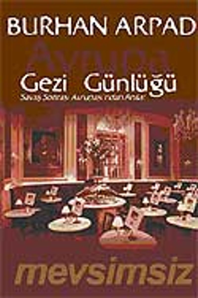 Avrupa Gezi Günlüğü (Savaş Sonrası Avrupası'ndan Anılar) kitap kapağı