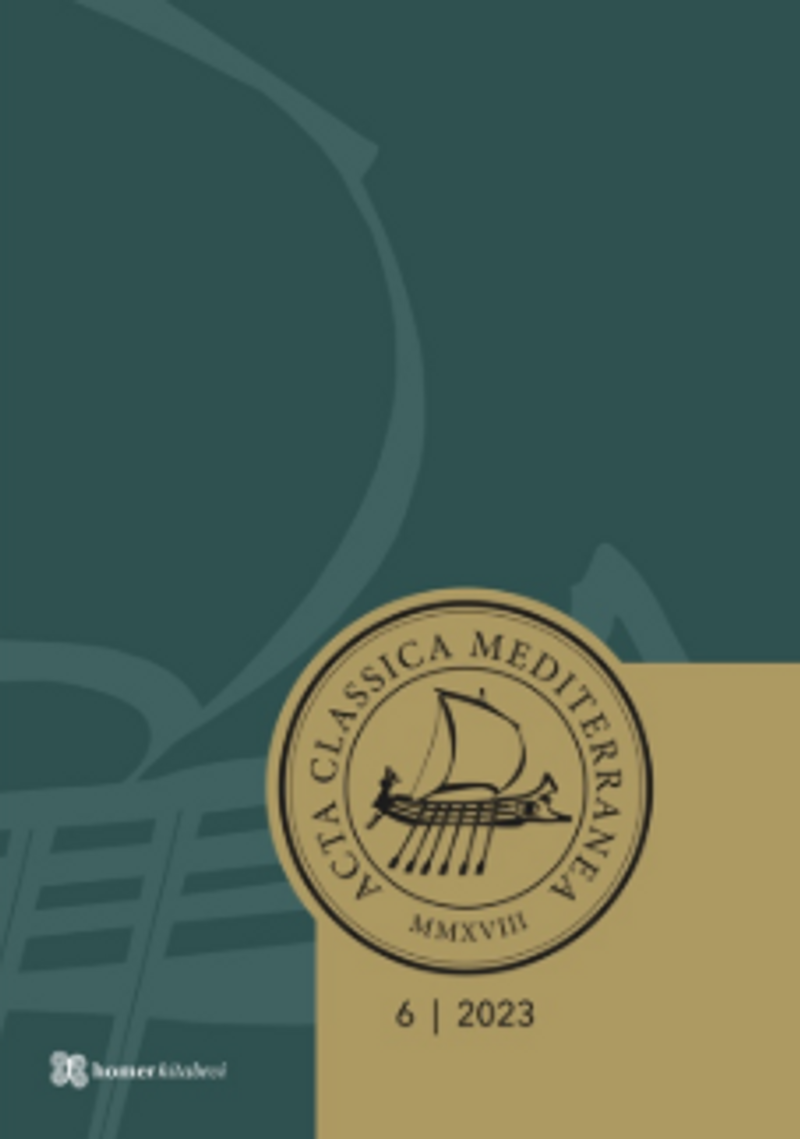 Acta Classica Mediterranea 6 - 2023 kitap kapağı