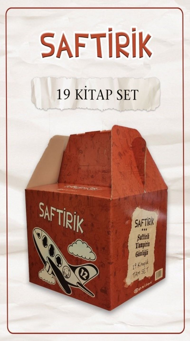 Saftirik Serisi - 19 Kitap Set kitap kapağı