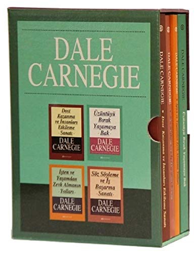 Dale Carnegei 4 Kitaplık Set kitap kapağı