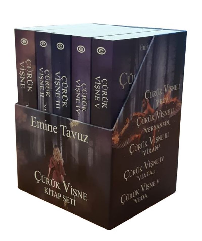 Çürük Vişne Beş Kitaplık Kutulu Set kitap kapağı