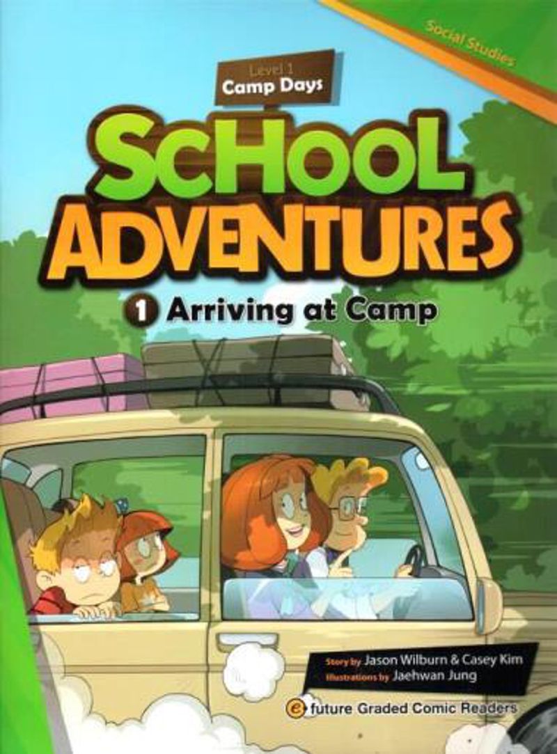 Arriving at Camp +CD (School Adventures 1) kitap kapağı