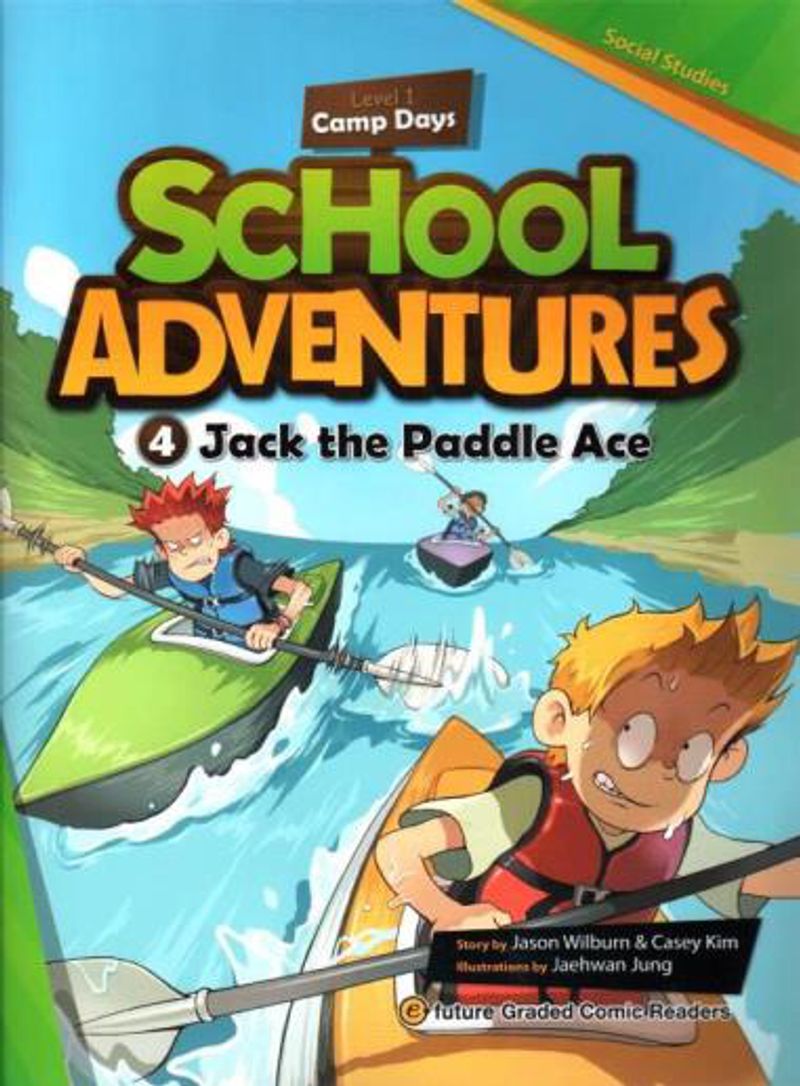 Jack the Paddle Ace +CD (School Adventures 1) kitap kapağı