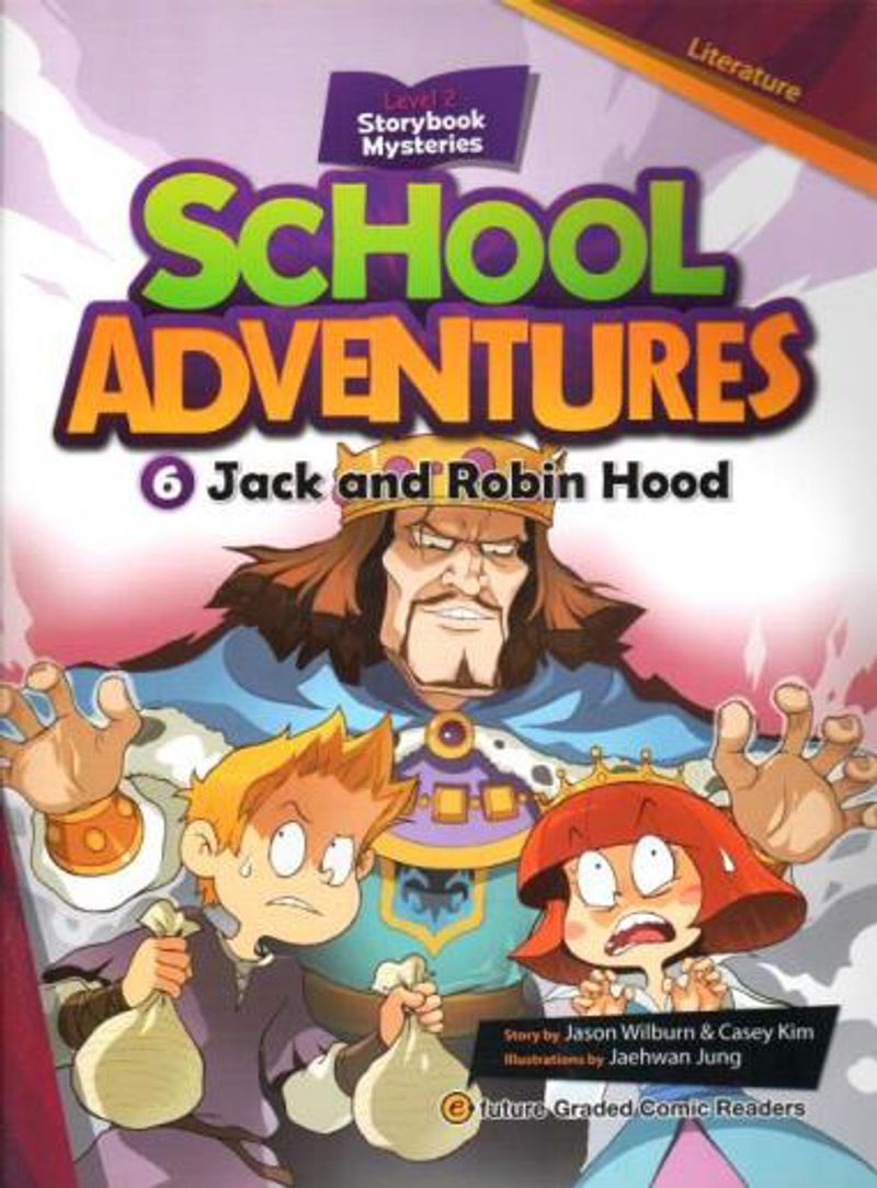 Jack and Robin Hood +CD (School Adventures 2) kitap kapağı