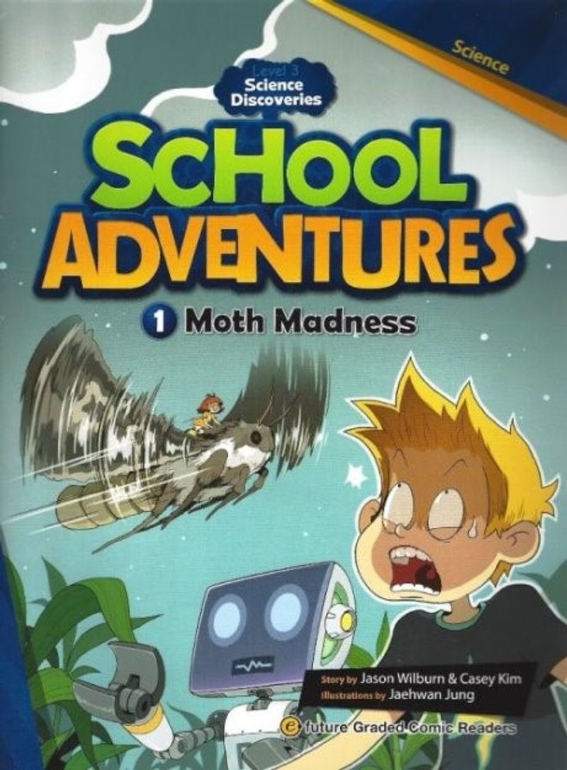Moth Madness +CD (School Adventures 3) kitap kapağı