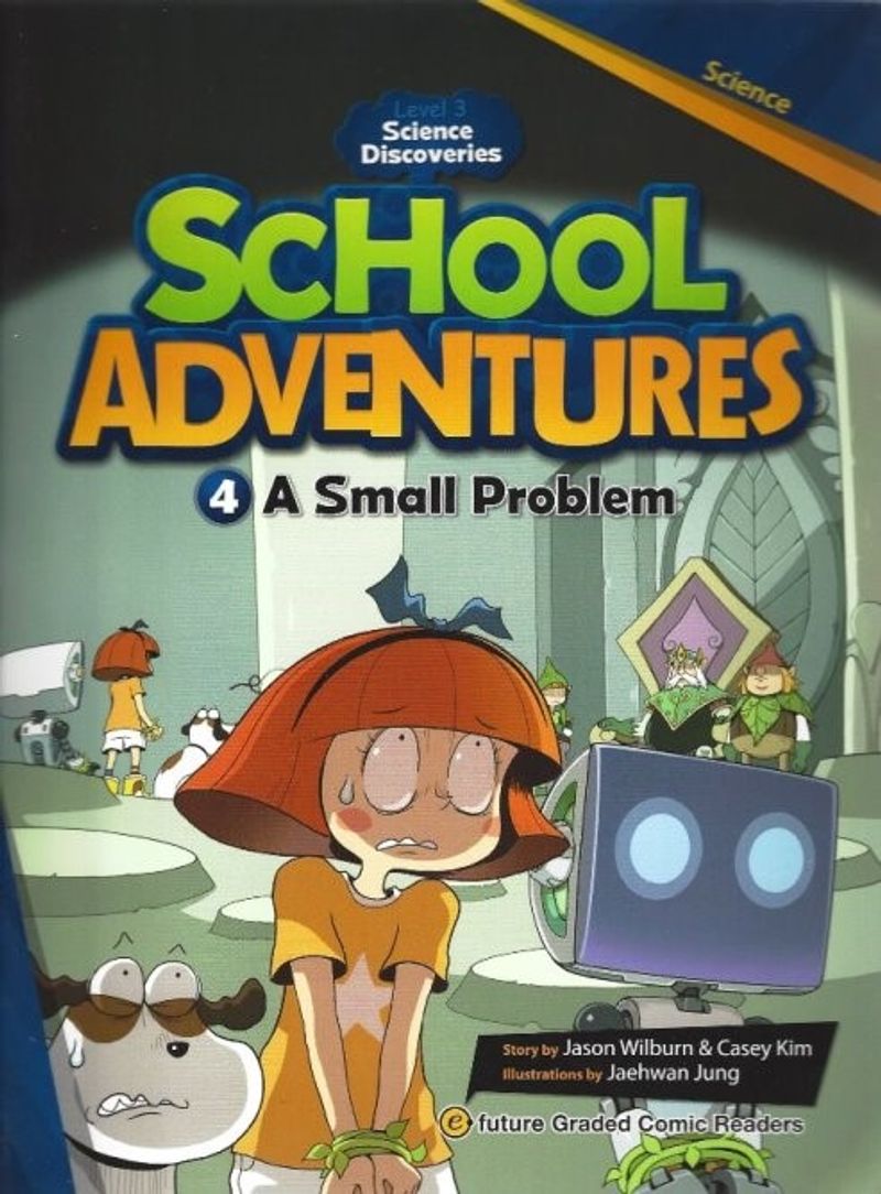 A Small Problem +CD (School Adventures 3) kitap kapağı