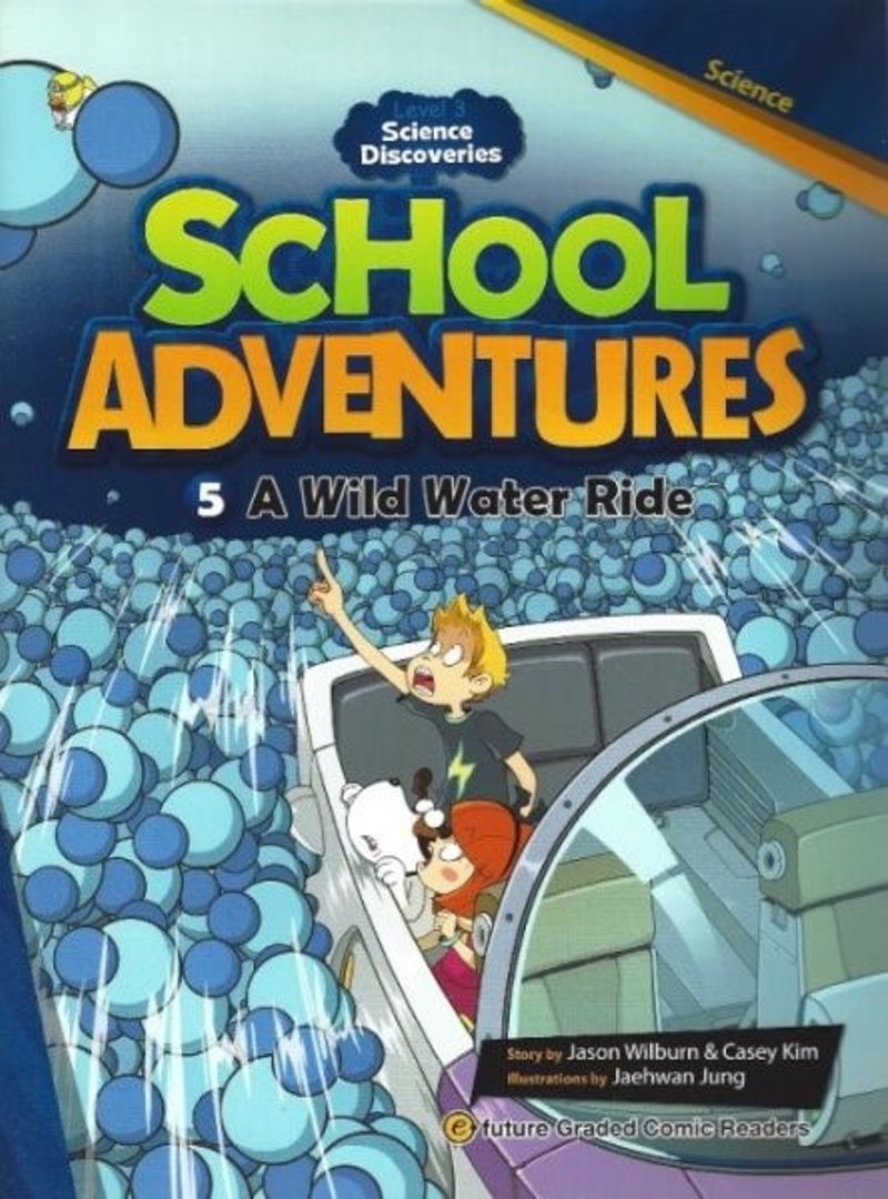 A Wild Water Ride +CD (School Adventures 3) kitap kapağı
