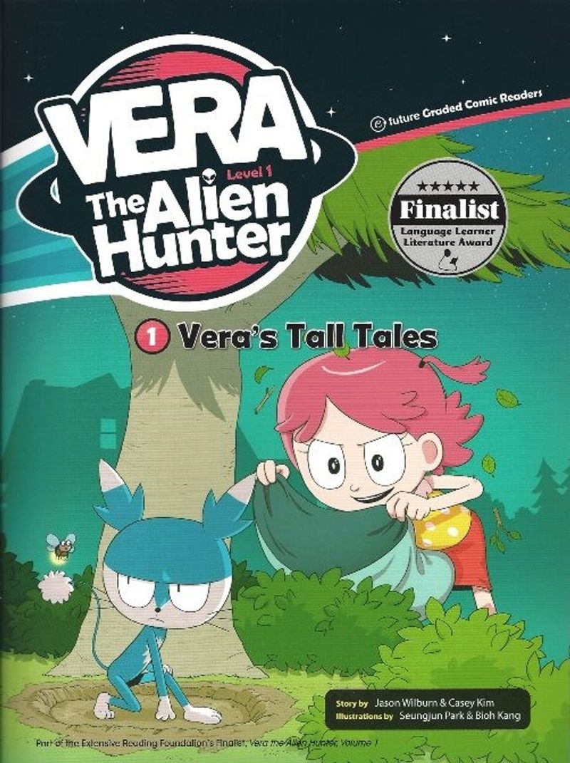 Vera's Tall Tales +CD (Vera the Alien Hunter 1) kitap kapağı