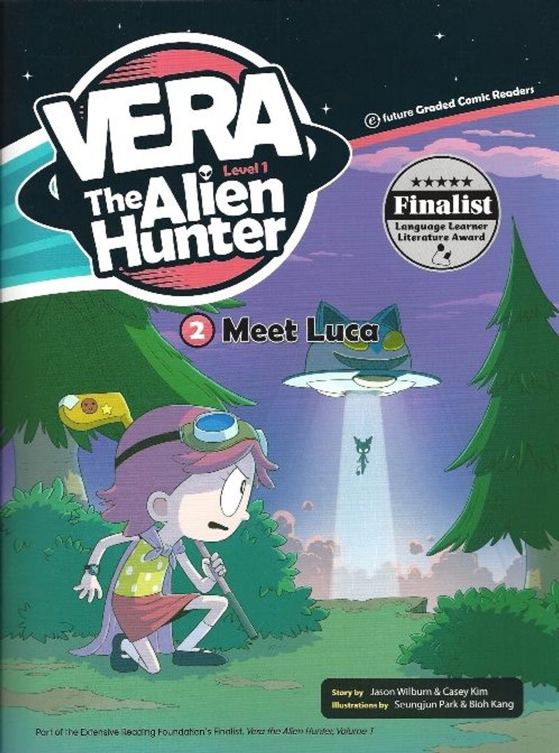 Meet Luca +CD (Vera the Alien Hunter 1) kitap kapağı