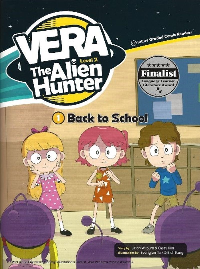 Back to School +CD (Vera the Alien Hunter 2) kitap kapağı