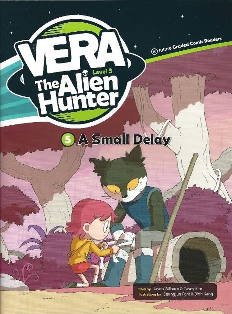 A Small Delay +CD (Vera the Alien Hunter 3) kitap kapağı