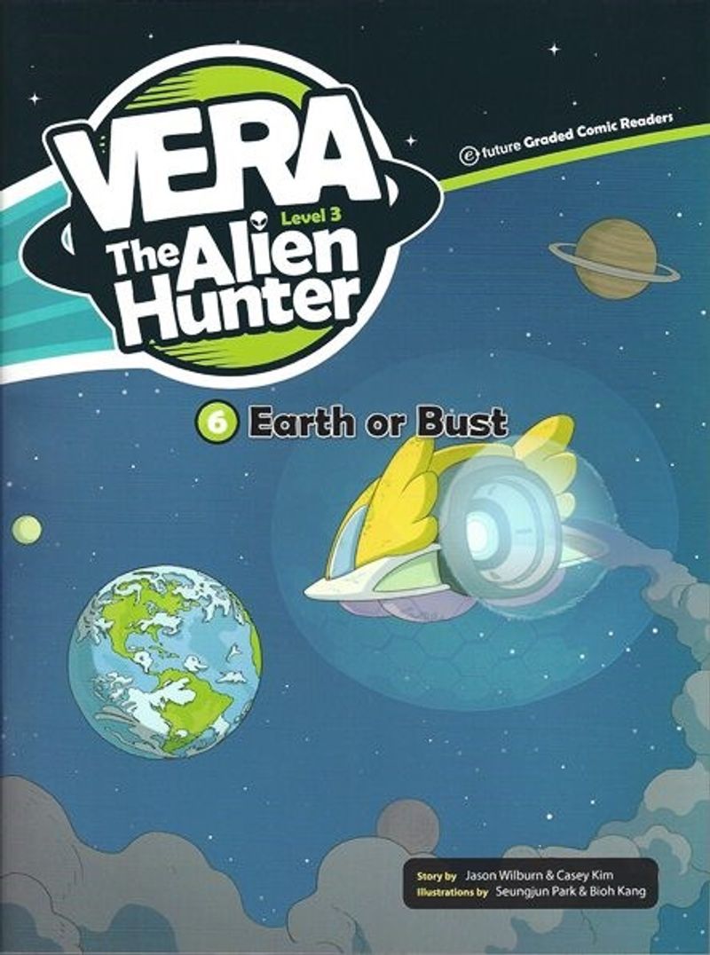 Earth or Bust +CD (Vera the Alien Hunter 3) kitap kapağı