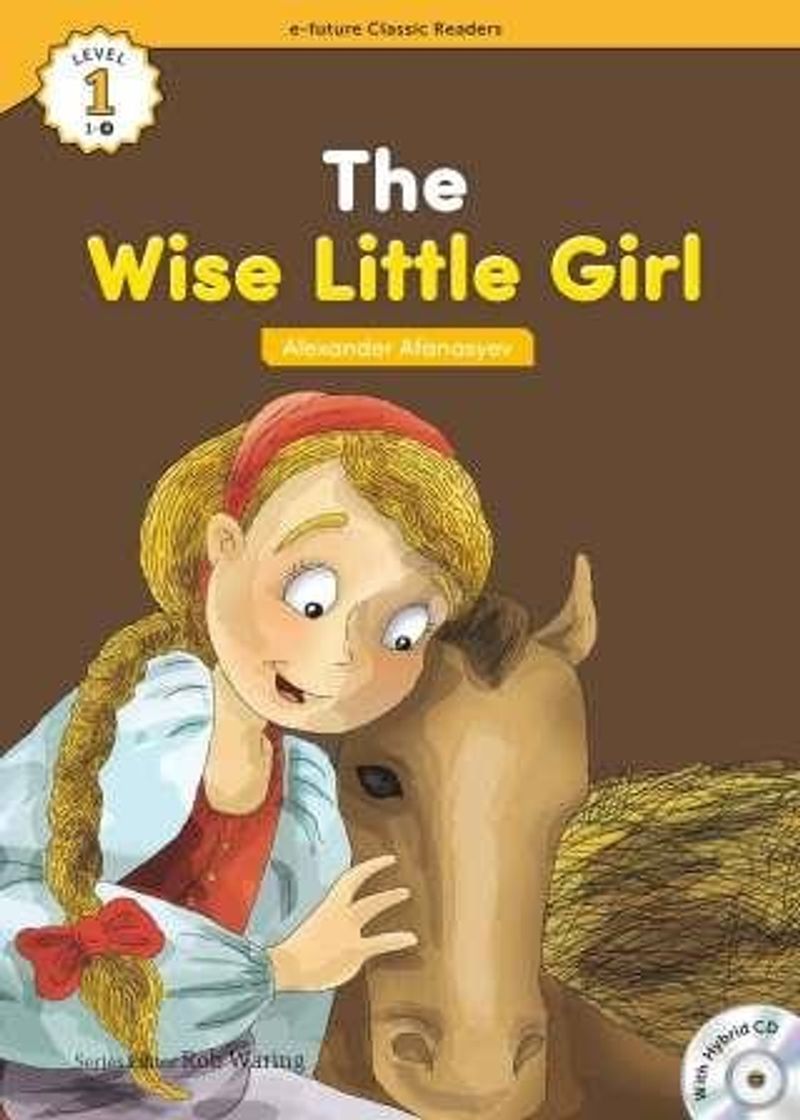 The Wise Little Girl +Hybrid CD (eCR Level 1) kitap kapağı