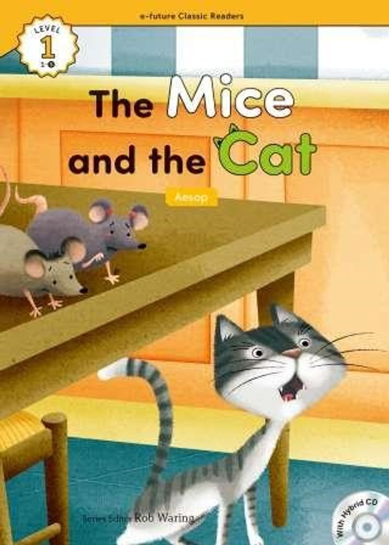 The Mice and the Cat +Hybrid CD (eCR Level 1) kitap kapağı