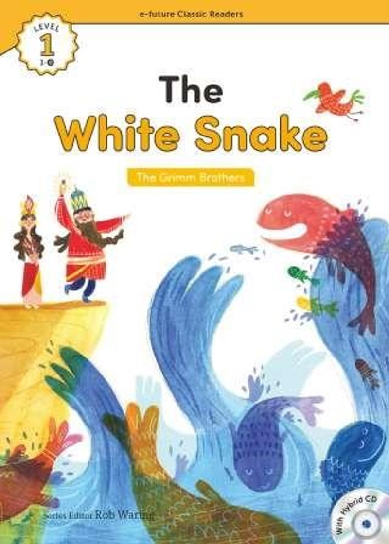 The White Snake +Hybrid CD (eCR Level 1) kitap kapağı