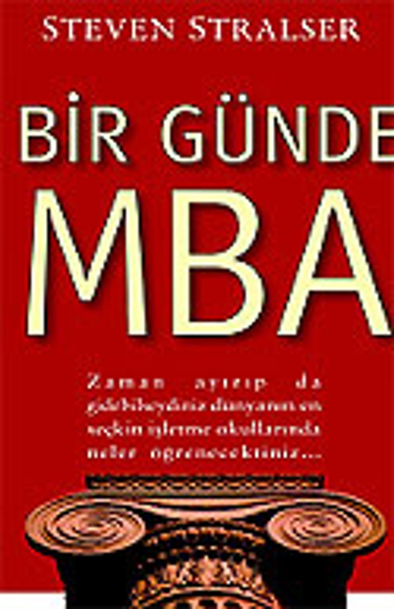 Bir Günde MBA kitap kapağı