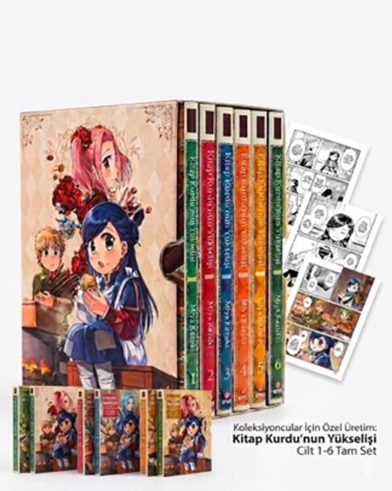 Kitap Kurdu'nun Yükselişi Özel Kutulu Set (1-6 Cilt Tam Takım) kitap kapağı