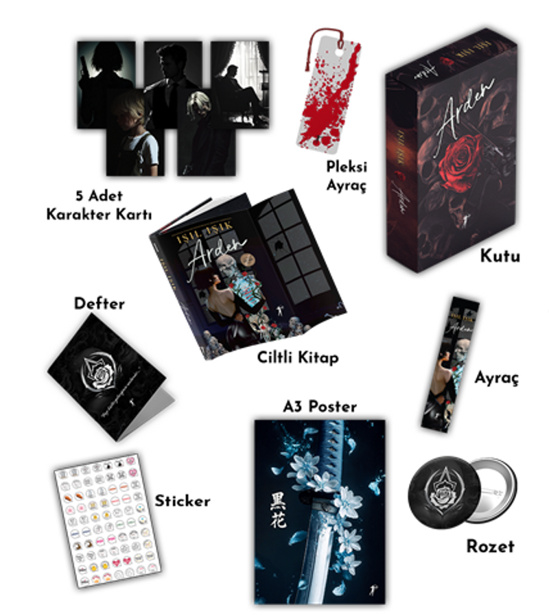 Arden 1 (Ciltli Özel Kutulu Set) kitap kapağı