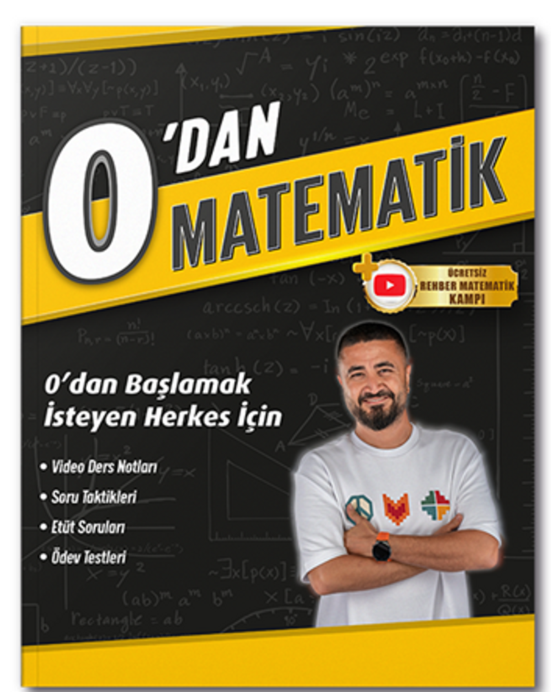 0'dan Matematik kitap kapağı
