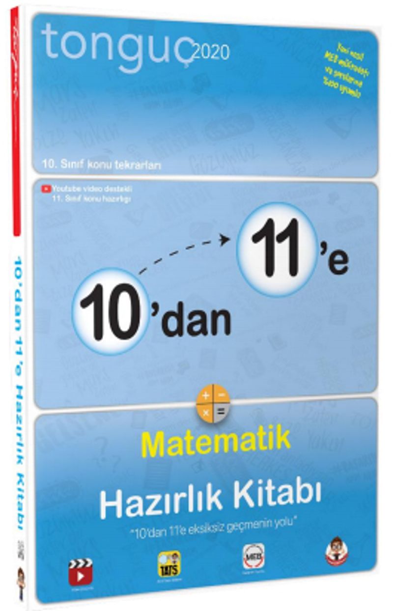 10'dan 11'e Matematik Hazırlık Kitabı kitap kapağı