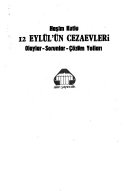 12 Eylül'ün cezaevleri kitap kapağı