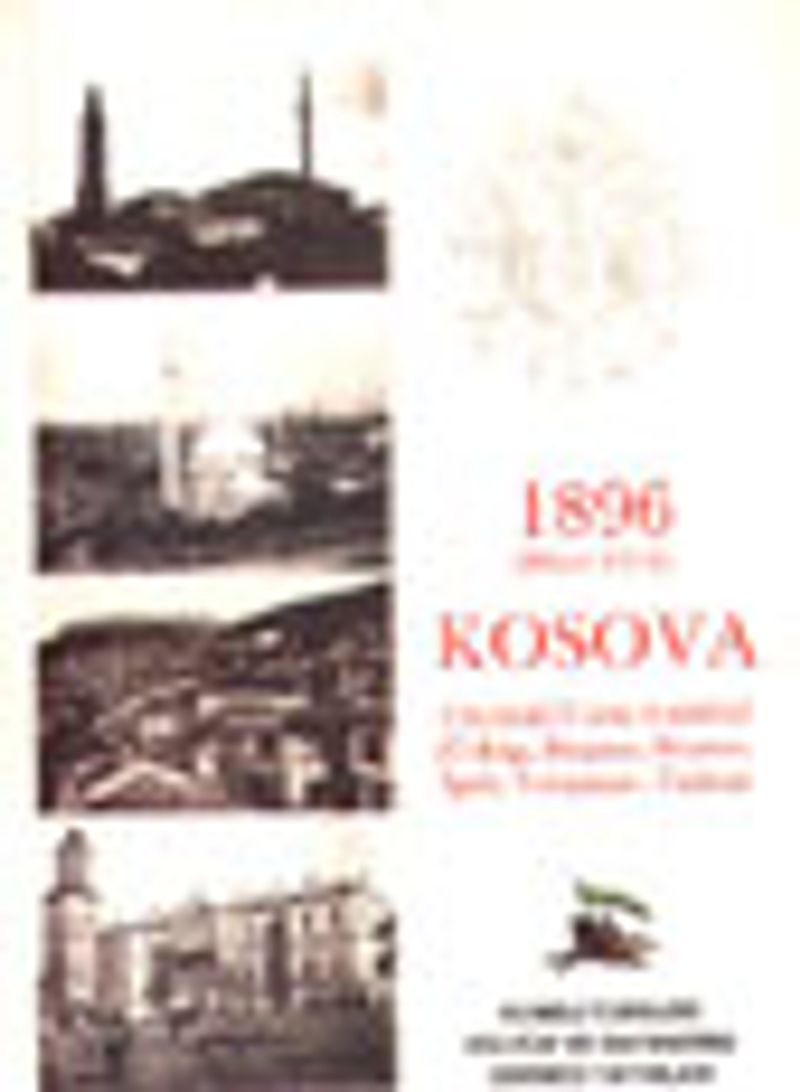 1896 (Hicri 1314) Kosova Vilayeti Salnamesi (Üsküp, Priştine, Prizren, İpek, Yenipazar, Taşlıca) / 3-G-18 kitap kapağı