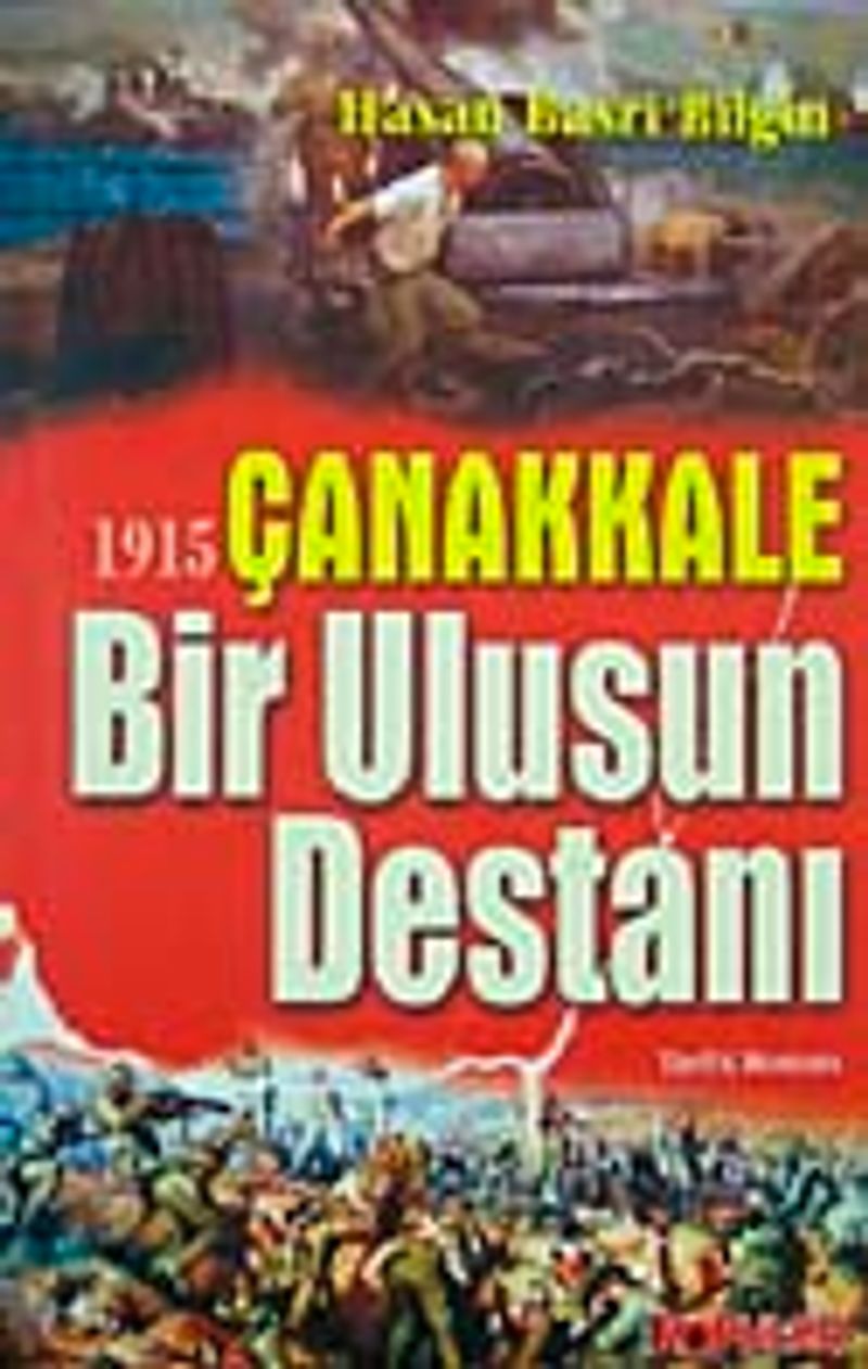 1915 Çanakkale Bir Ulusun Destanı kitap kapağı
