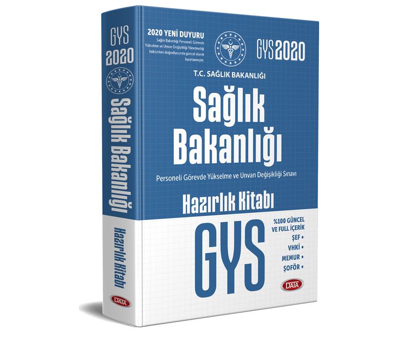 2020 Sağlık Bakanlığı ve Bağlı Kuruluşları Görevde Yükselme Sınavı Hazırlık Kitabı kitap kapağı