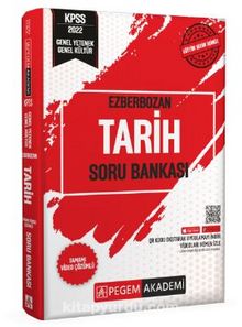 2022 Genel Yetenek Genel Kültür Ezberbozan Tarih Soru Bankası kitap kapağı