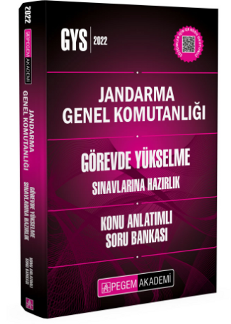 2022 Jandarma Genel Komutanlığı Gys Konu Anlatımlı Soru Bankası kitap kapağı