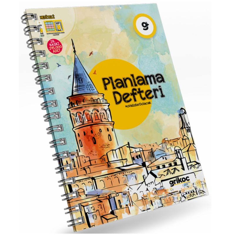2024 Gri Koç Planlama Defteri kitap kapağı