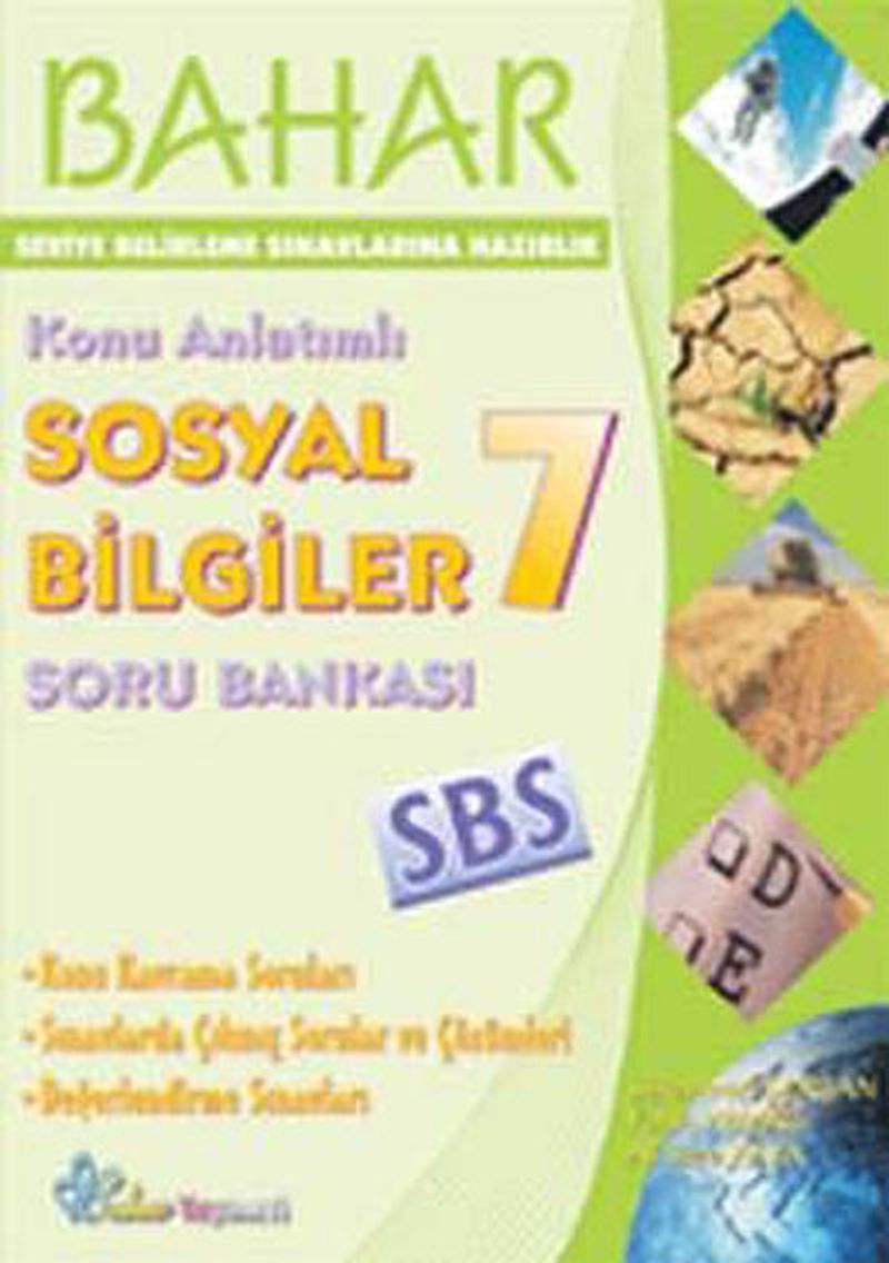 7. Sınıf Sosyal Bilgiler Soru Bankası kitap kapağı