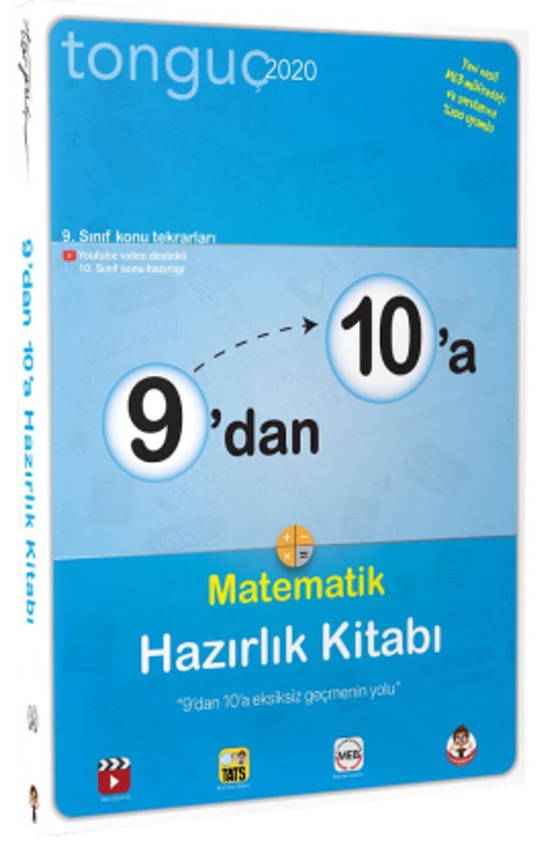 9'dan 10'a Matematik Hazırlık Kitabı kitap kapağı