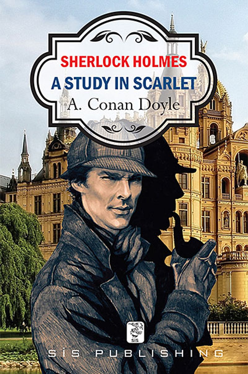 A Study In Scarlet Sherlock Holmes kitap kapağı