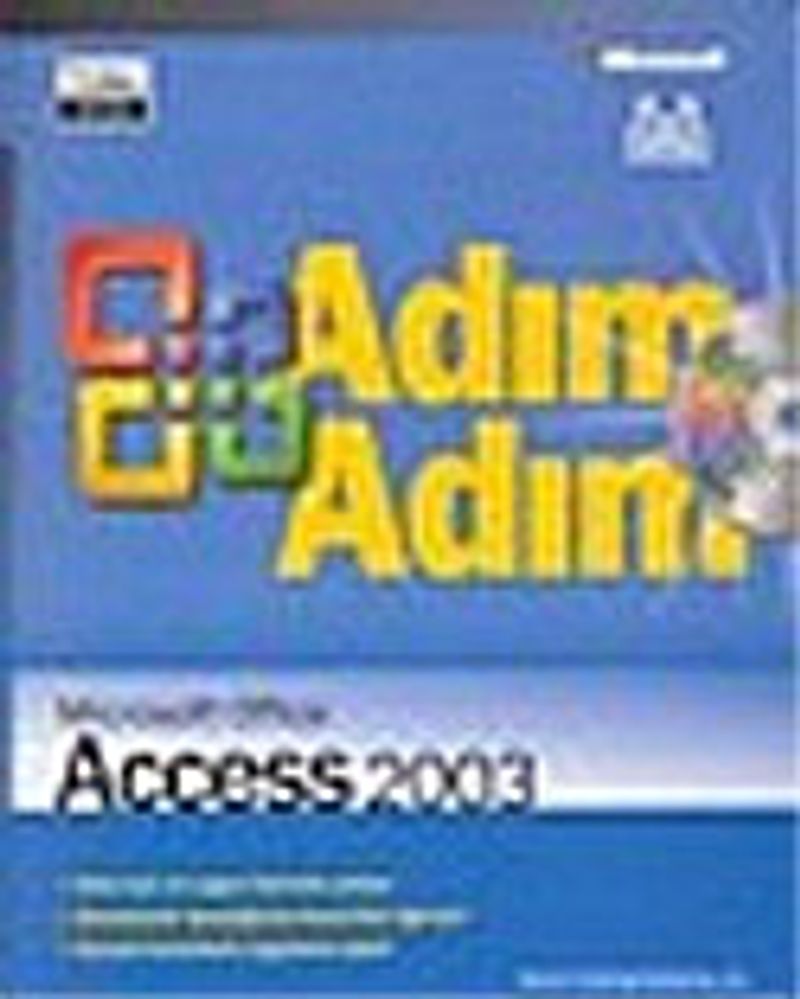 Adım Adım Microsoft Access 2003 kitap kapağı
