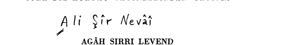 Ali Şir Nevaî kitap kapağı